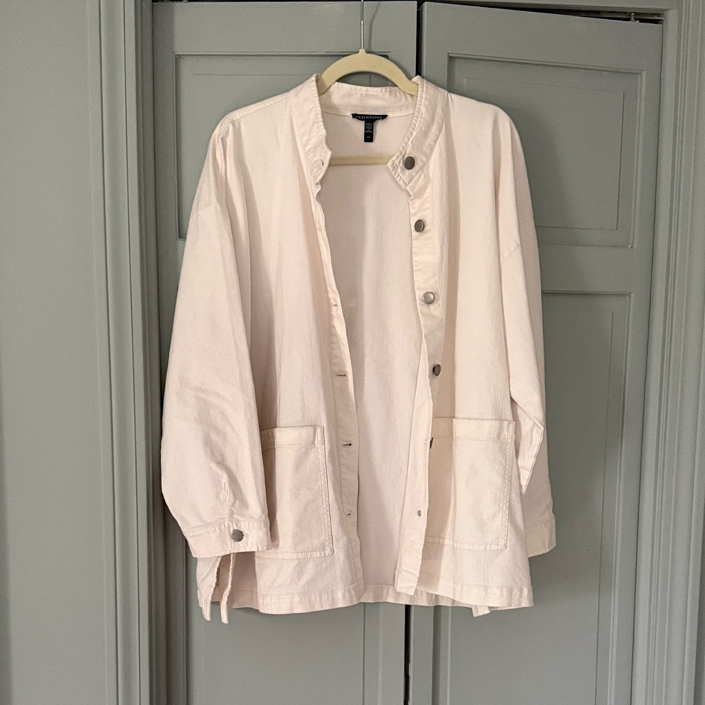 Organic cotton Eileen Fisher jacket